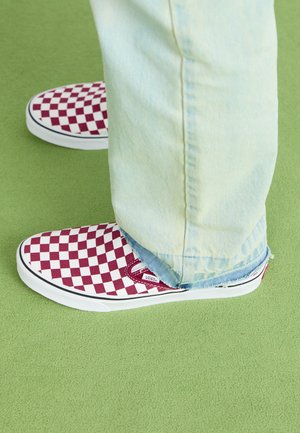 CLASSIC UNISEX - Zapatos sin cordones - checkerboard rhododendron