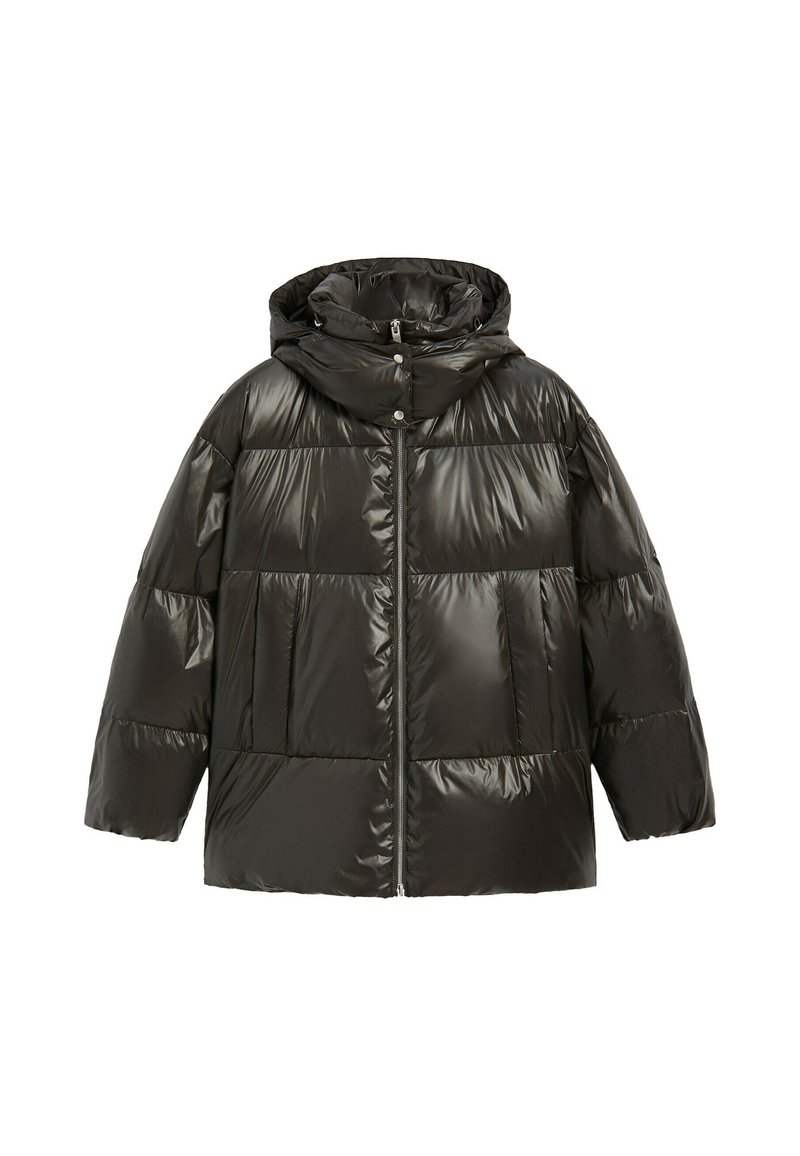 Massimo Dutti Down jacket - dark grey - Zalando