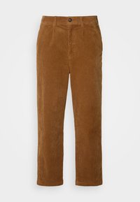 STRETCH - Pantalon classique - dark honey