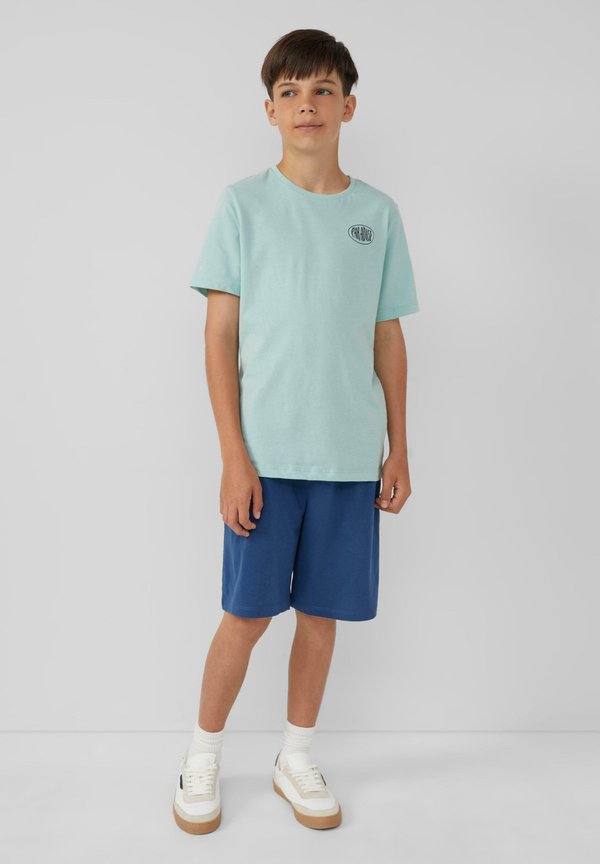 MIT FRONT- UND RÜCKEN - T-Shirt print - ozeangrün