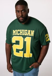 STHUGE HALBARM FOOTBALL - Printtipaita - medium green