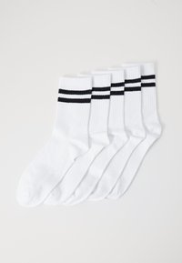 ONLY Play ONPPLAY SOCKS 5 PACK - Sportovní ponožky - white/black