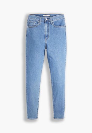 Levi's® HIGH WAISTED MOM JEAN - Těhotenské džíny - medium indigo worn in