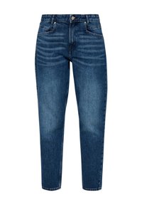 s.Oliver MIT WASCHUNG - Jeans fuselé - blau