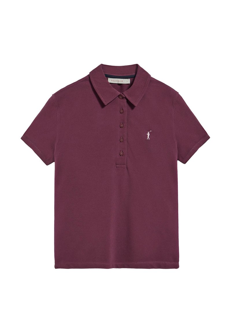Polo Club SLIM FIT BUTTONS PEREIRA  - Piké - plum