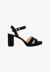 Non sélectionné, black suede mix