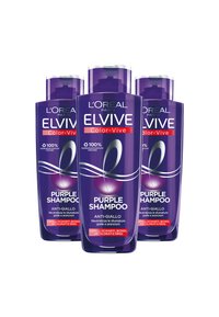 L'Oréal Paris - SHAMPOO ANTIGIALLO COLOR VIVE PURPLE, SHAMPOO ANTIGIALLO PER CAPELLI SCHIARITI, BIONDI, DECOLORATI E GRIGI, 200 ML - 3 PACK - Shampoo - trasparente Immagine in miniatura 1