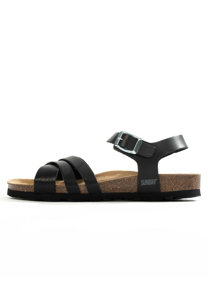 SUNBAY MULTIBRIDE GRIFFITH Sandalias black/negro Zalando.es