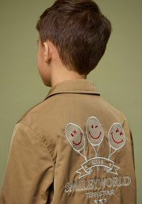 Reiss REISS SMILEYWORLD | REISS HARRINGTON JACKET - Ľahká bunda - stone