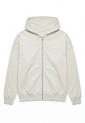 Pegador, RAMIRA OVERSIZED JACKET - Φούτερ με φερμουάρ - washed green/sorbet white