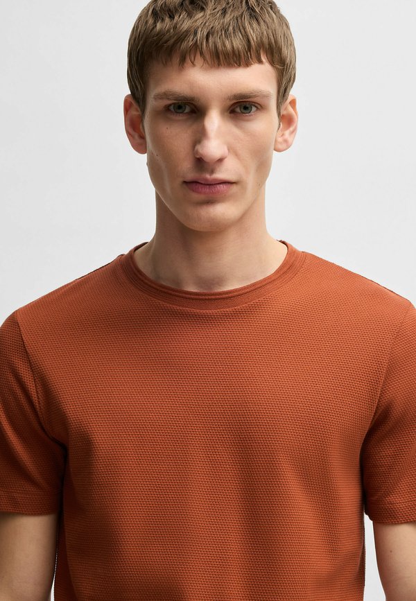 TIBURT - Basic T-shirt - dark orange six2