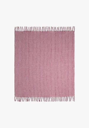 Next, COSY STRIPE THROW UNISEX - Wohndecke - pink