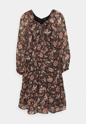 Madewell PLUS TERESA  TIE RETRO MINI - Jurk - true black