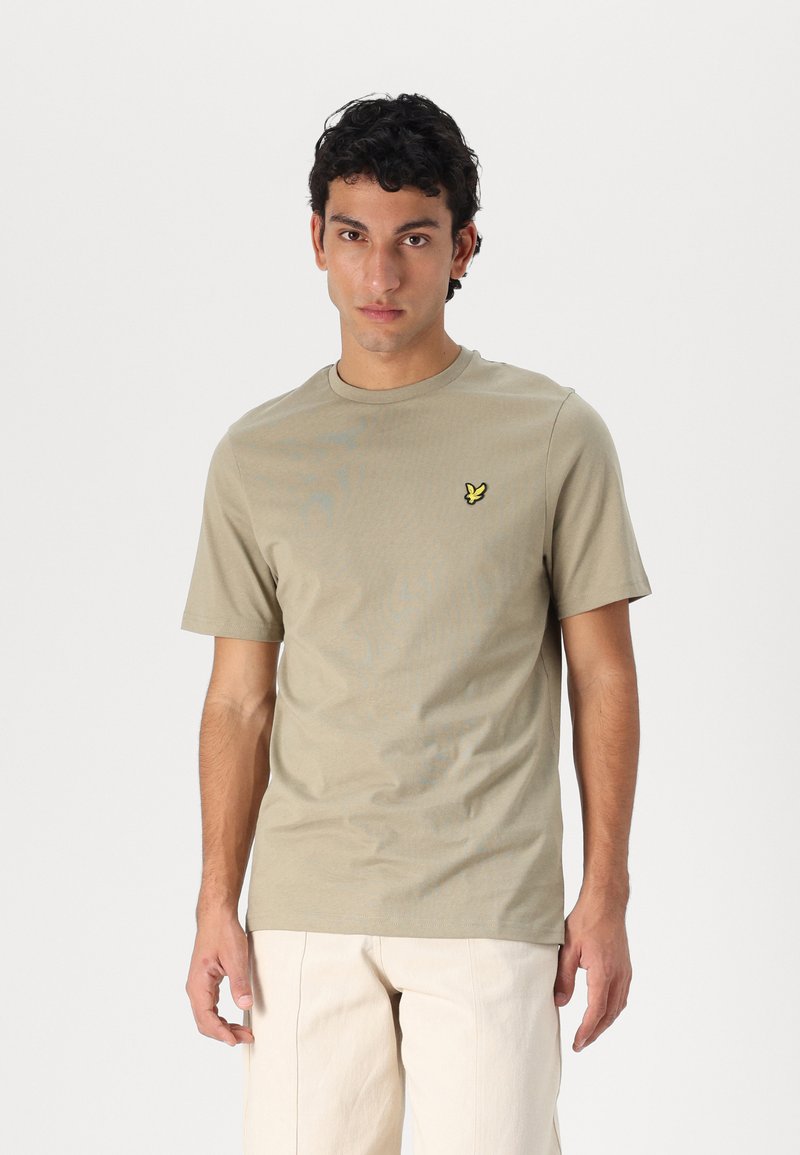 Lyle & Scott Jednoduché tričko - sage