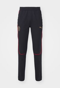 Puma AC MILAN CASUALS PANTS - Klub merchandise - black/for all time red