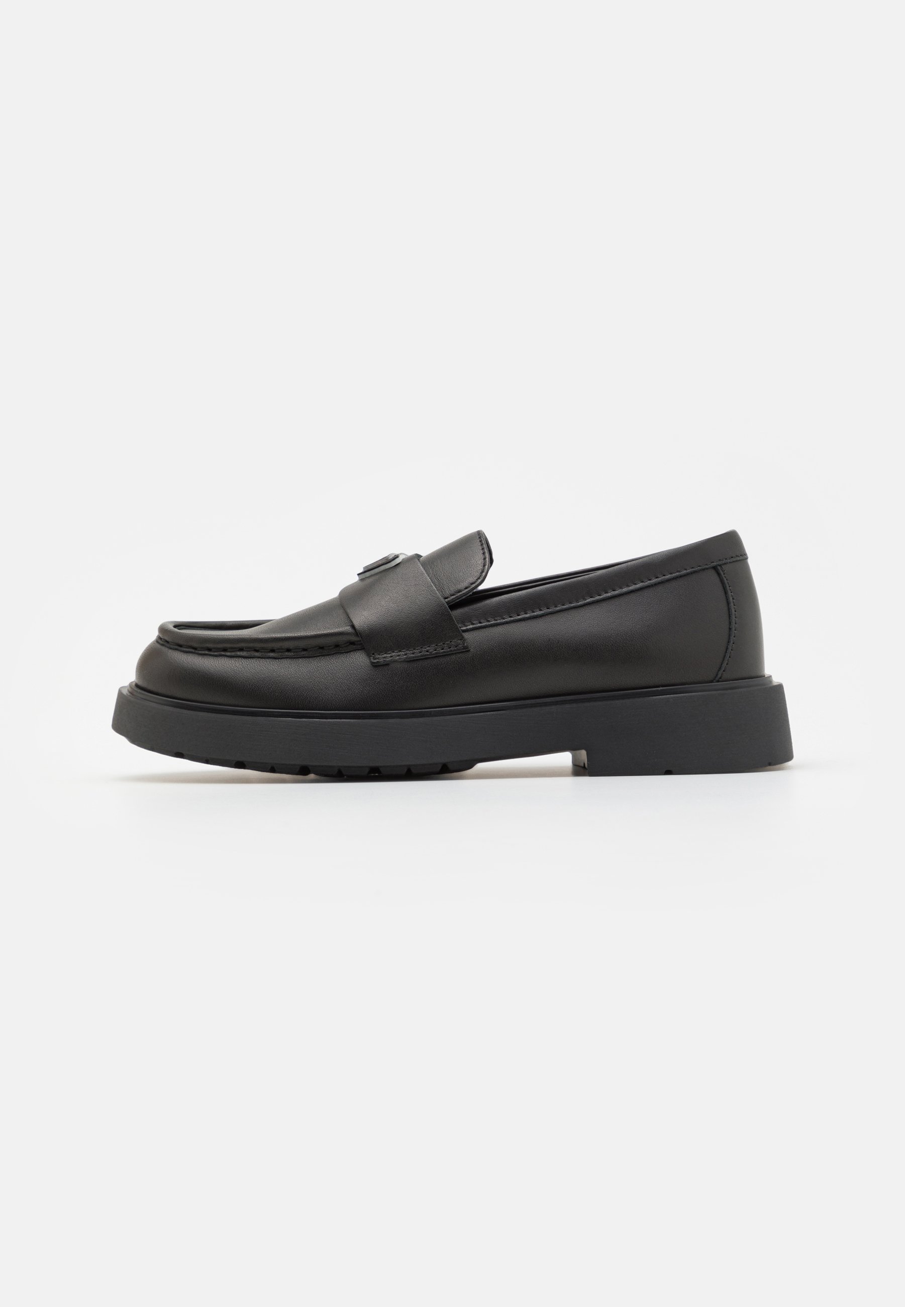 Giorgio Armani Black Loafers with Chunky Sole A classic silhouette with a modern edge. The Emporio Armani  main image 4