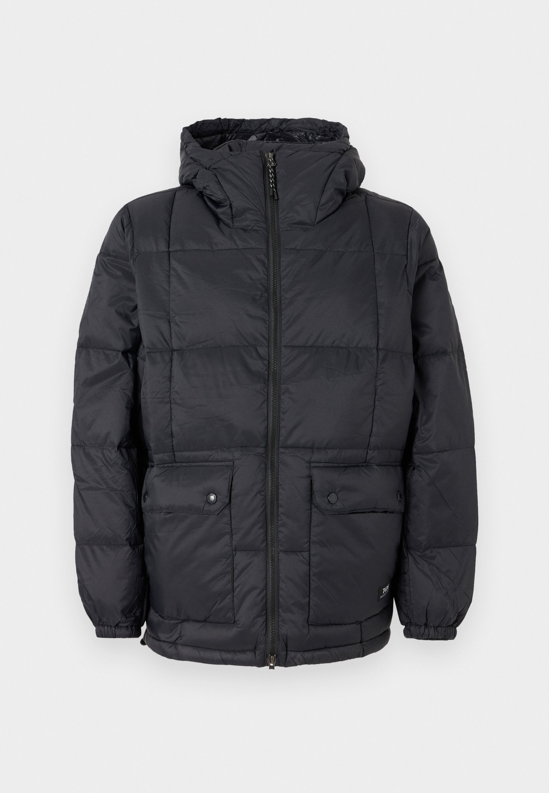 TAION MOUNTAIN VOLUME HOOD JACKET UNISEX - Down jacket - black TAION MOUNTAIN VOLUME HOOD JACKET UNISEX - Down jacket - black