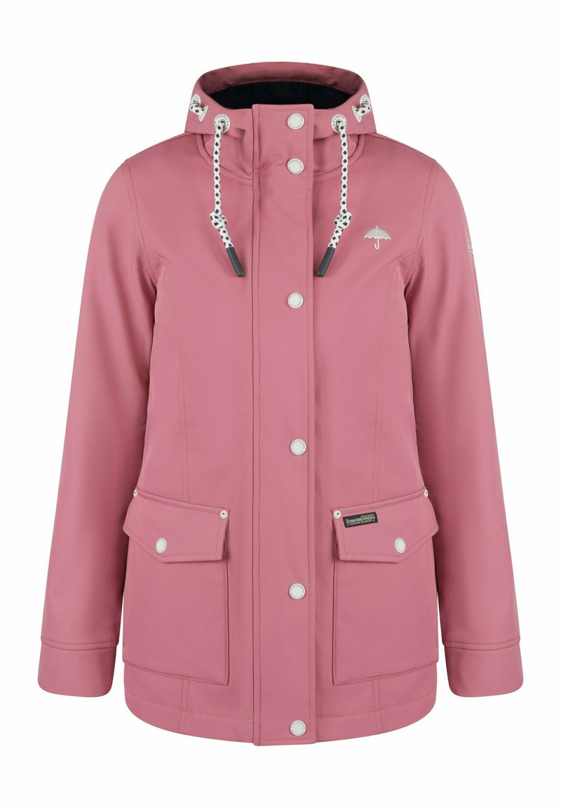 Schmuddelwedda Parka donkerroze