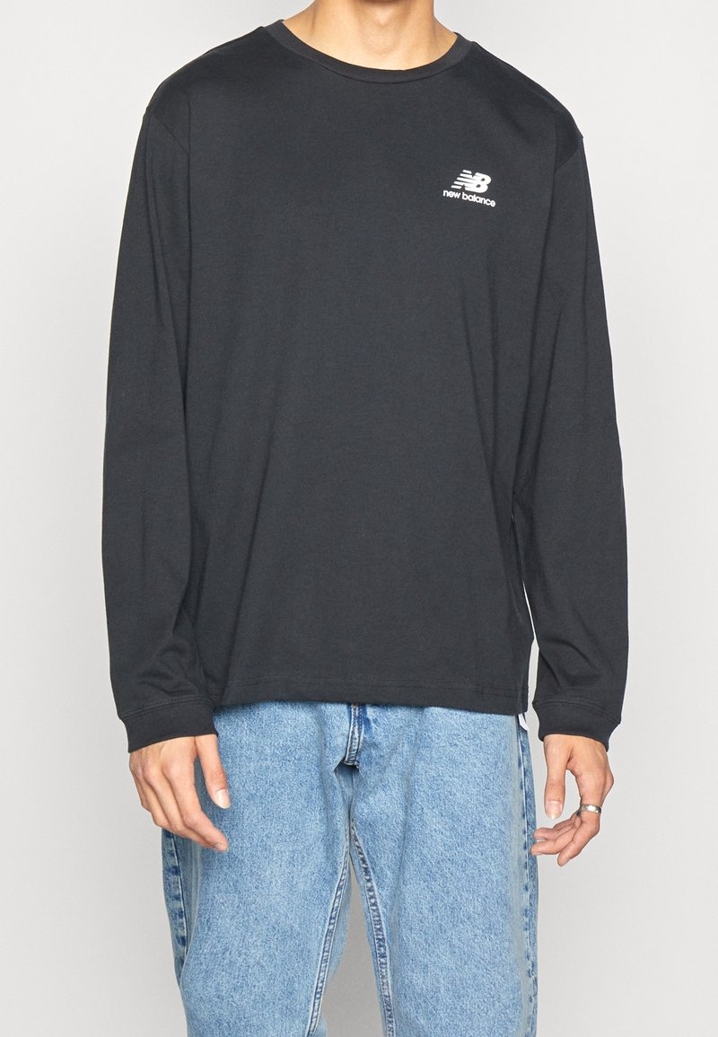 New Balance T-shirt à manches longues - black