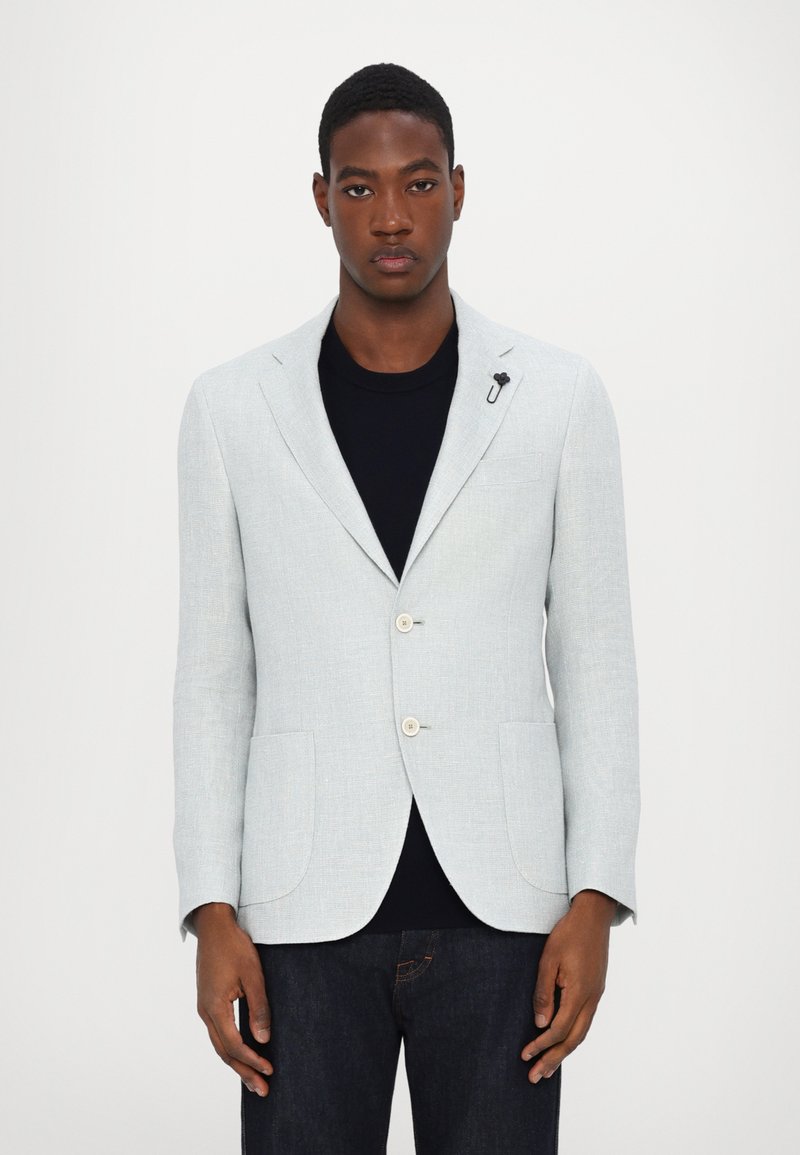 LARDINI - GIACCA UOMO ICONIC DROP REGULAR - Blazer jacket - light green, Enlarge