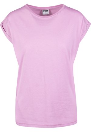 EXTENDED SHOULDER - Basic T-shirt - coolpink