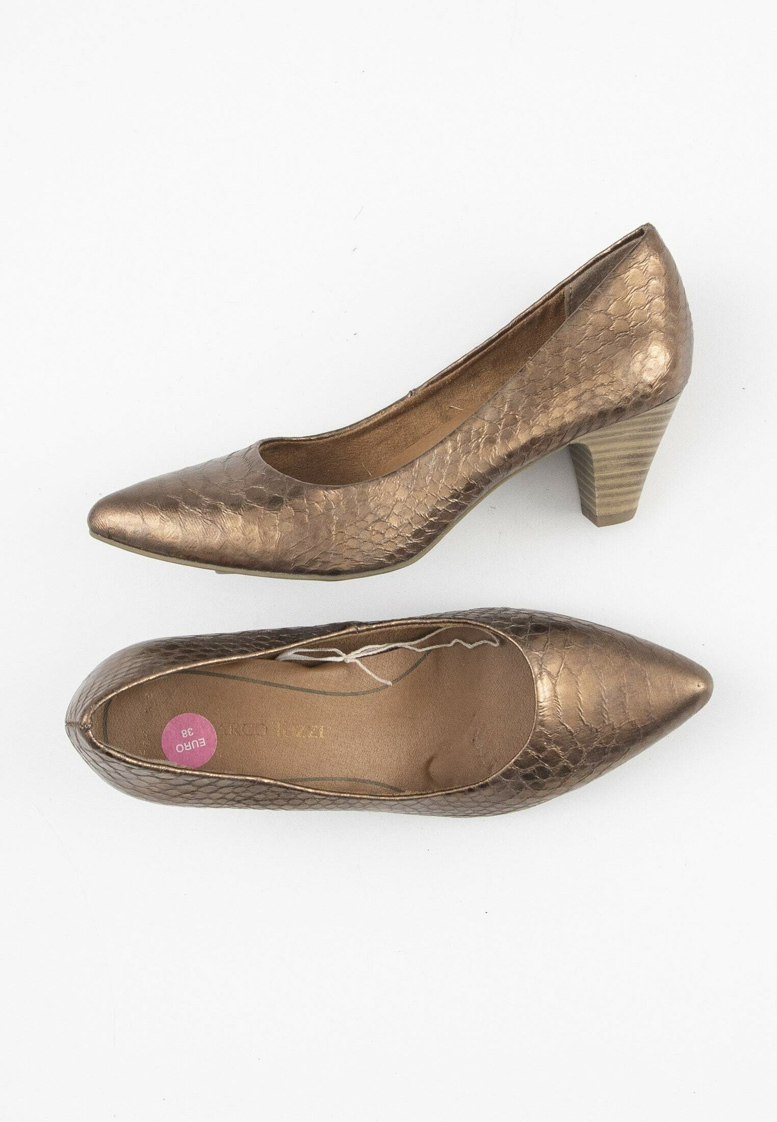 Marco Tozzi Klassieke pumps - gold/goudkleurig - (Pre-owned) - Zalando.nl