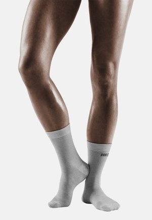 ALLDAY RECOVERY COMPRESSION SOCKS MID CUT WOMEN - MADE IN GERMANY - Socks - light grey