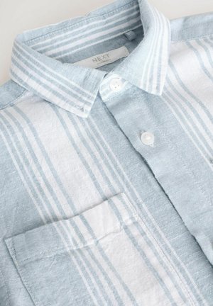 Next REGULAR FIT - SHORT SLEEVE STRIPE - Shirt - pale blue