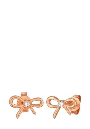 FILIGREE BOWS - Ohrringe - roségold-coloured