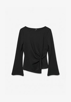 Vero Moda Curve, TOP VMCSMILLA TOP - T-shirt à manches longues - black