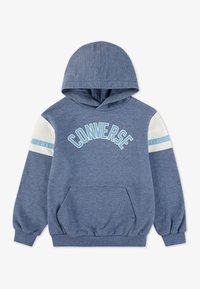 Converse HERITAGE HOODIE - Pulover s kapuco - slacker blue heather