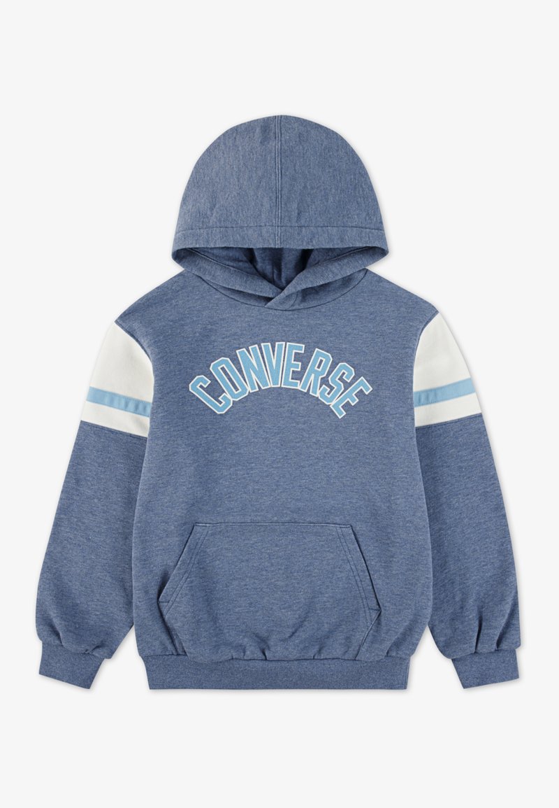 Converse HERITAGE HOODIE - Pulover s kapuco - slacker blue heather
