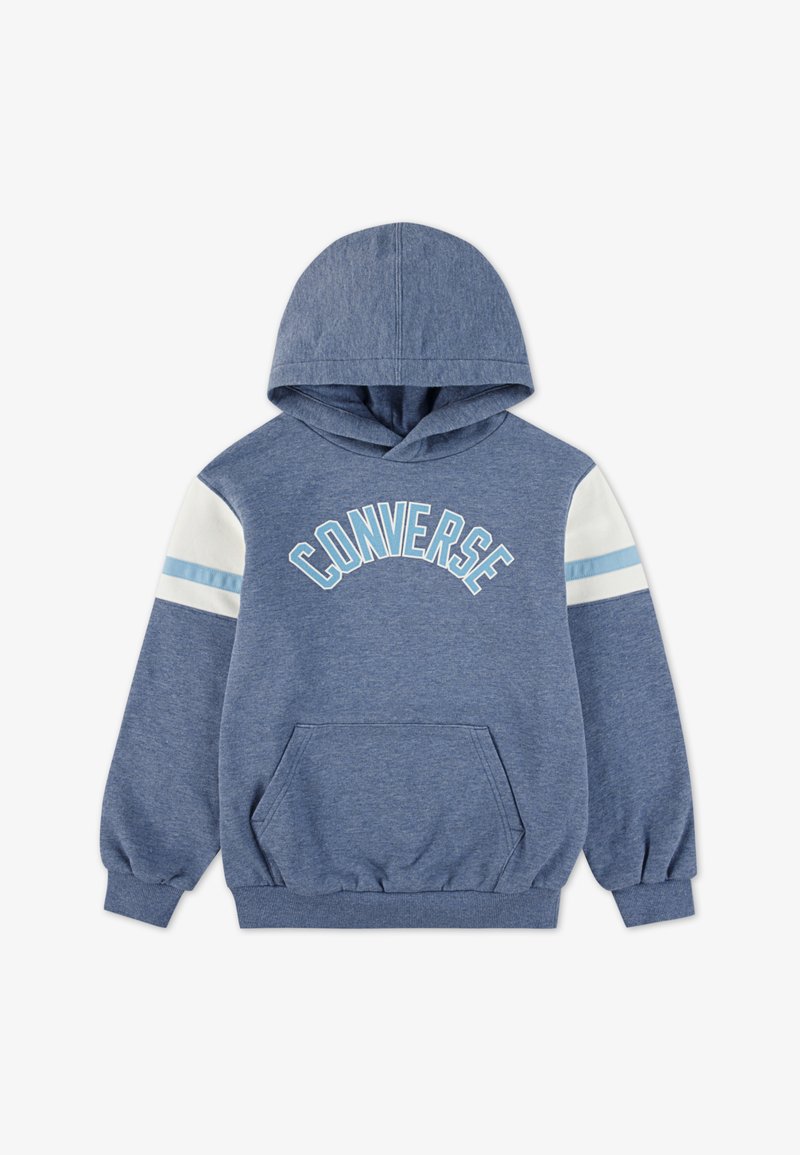 Converse HERITAGE HOODIE - Pulover s kapuco - slacker blue heather