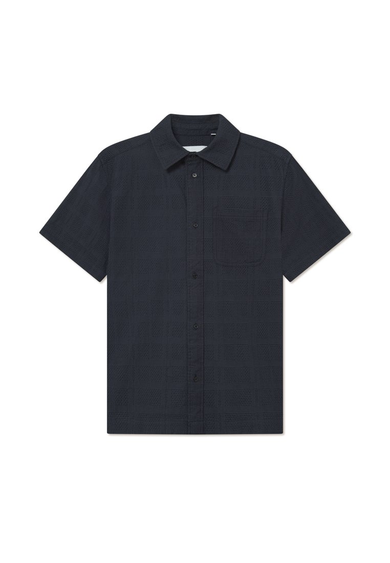 Les Deux Overhemd donkerblauw