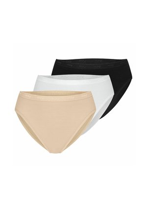 mey, MEY DAMEN JAZZPANTS | MEY BEST OF | 3ER PACK - Briefs - beige schwarz weiß