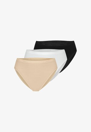 mey, MEY DAMEN JAZZPANTS | MEY BEST OF | 3ER PACK - Briefs - beige schwarz weiß