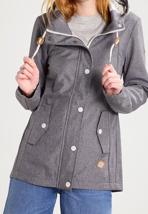 Korte frakker - mottled grey