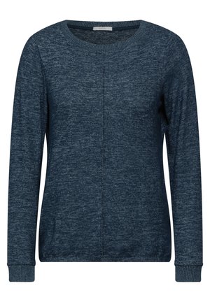 LANGARM - Strickpullover - blau