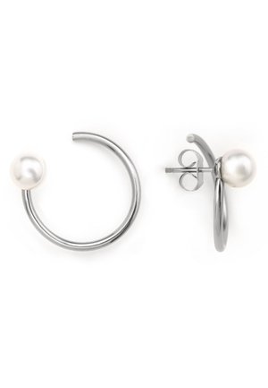 OHRSCHMUCK LOOPING - Oorbellen - silver-colored polished
