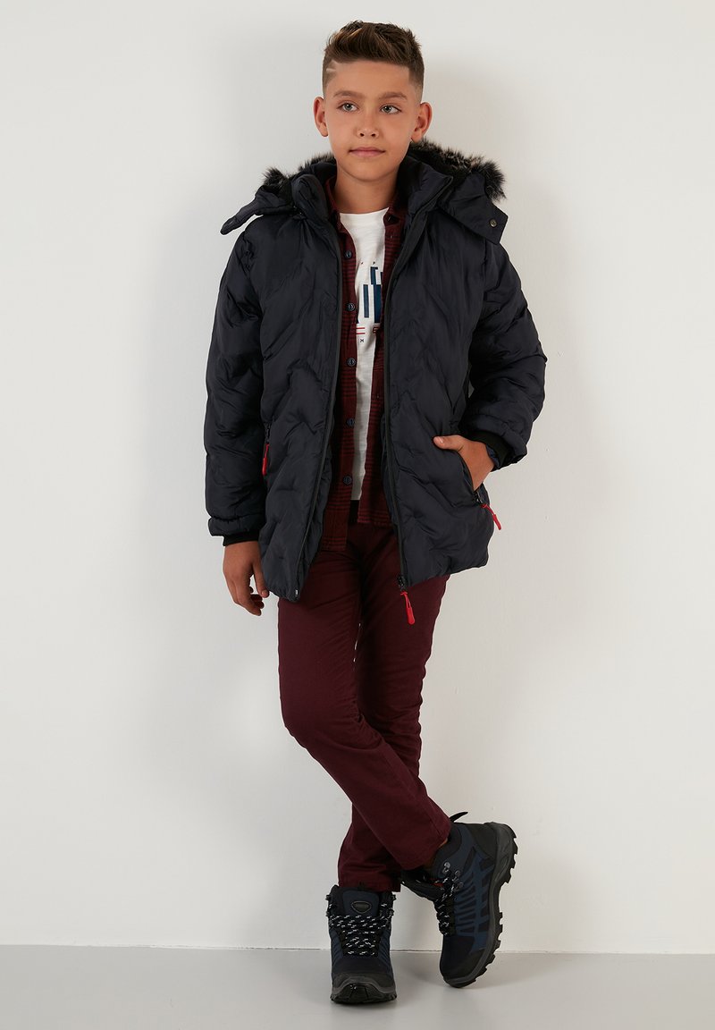 LELA REGULAR FIT - Zimska jakna - mottled black