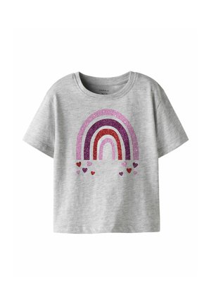 Name it, Camiseta estampada - light grey melange