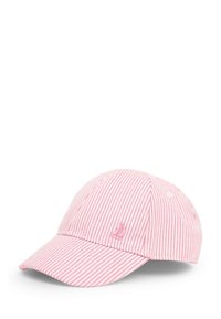 JoJo Maman Bébé - STRIPED REGULAR FIT - Cap - pink Thumbnail Image 1