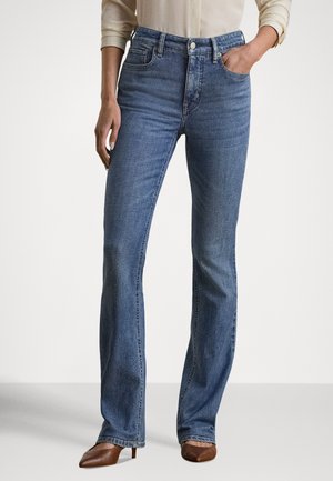 HIGH-RISE BOOT JEAN - Jeans Bootcut - ocean blue wash