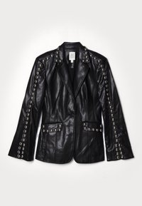 STUDDED MILLY JACKET - Veste en similicuir - black