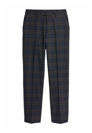 Next TAILORED FIT CHECK - REGULAR FIT - Stoffhose - navy