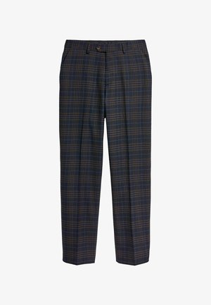 Next TAILORED FIT CHECK - REGULAR FIT - Stoffhose - navy