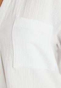 Gina Tricot GAUZE SHORT SLEEVE  - Skjorte - white