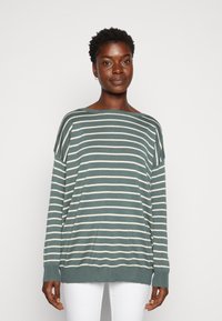 Kaffe KAMALA - Camisola - balsam green/sand