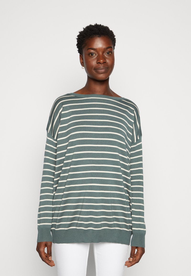 Kaffe KAMALA - Camisola - balsam green/sand