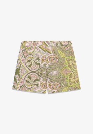 Guess, MARCIANO PAISLEY-SHORTS - Short - mehrfarbig, grün